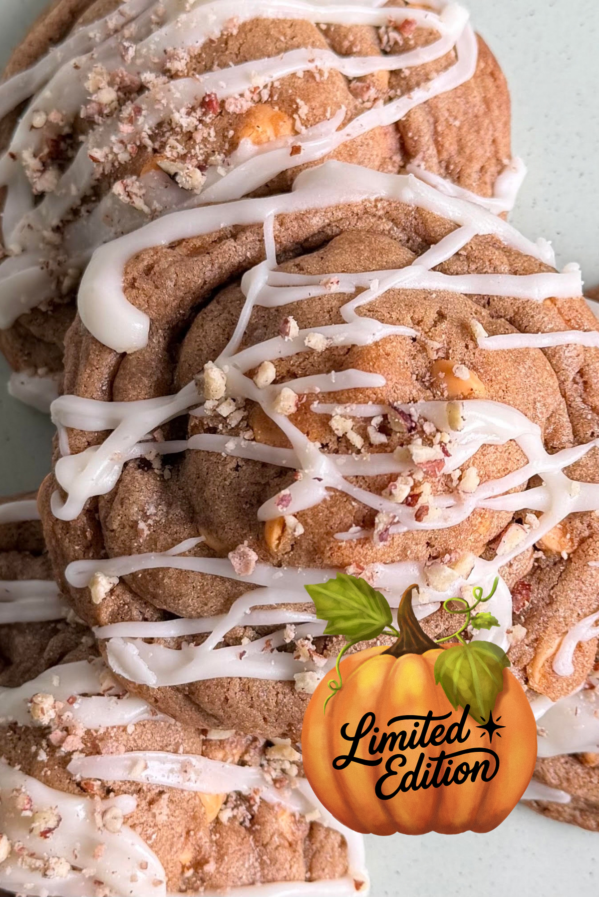 The Sweater Weather Pack - Big & Chewy Maple Pumpkin Spice Limited Edition Cookies