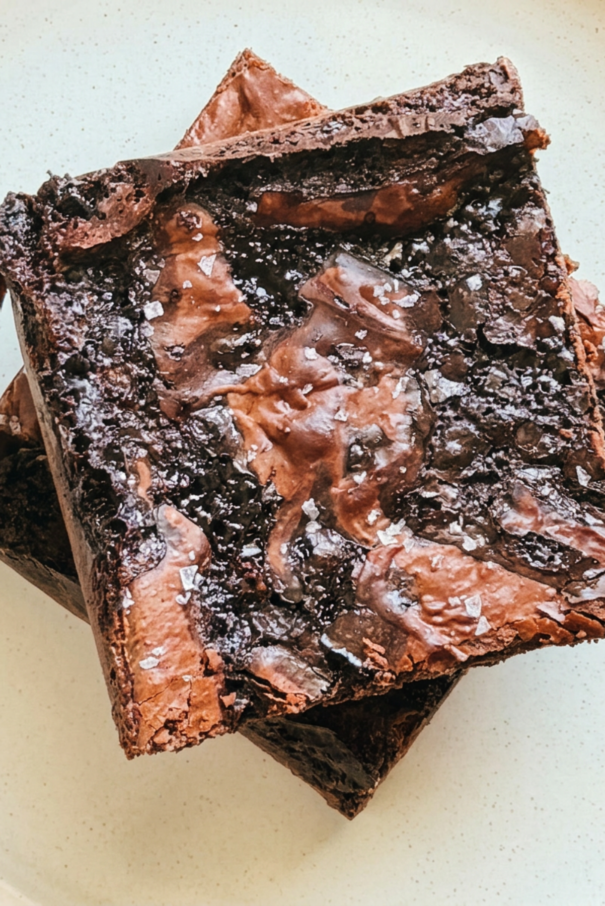 Lovely Day - Big & Gooey Guinness & Sea Salt Brownies
